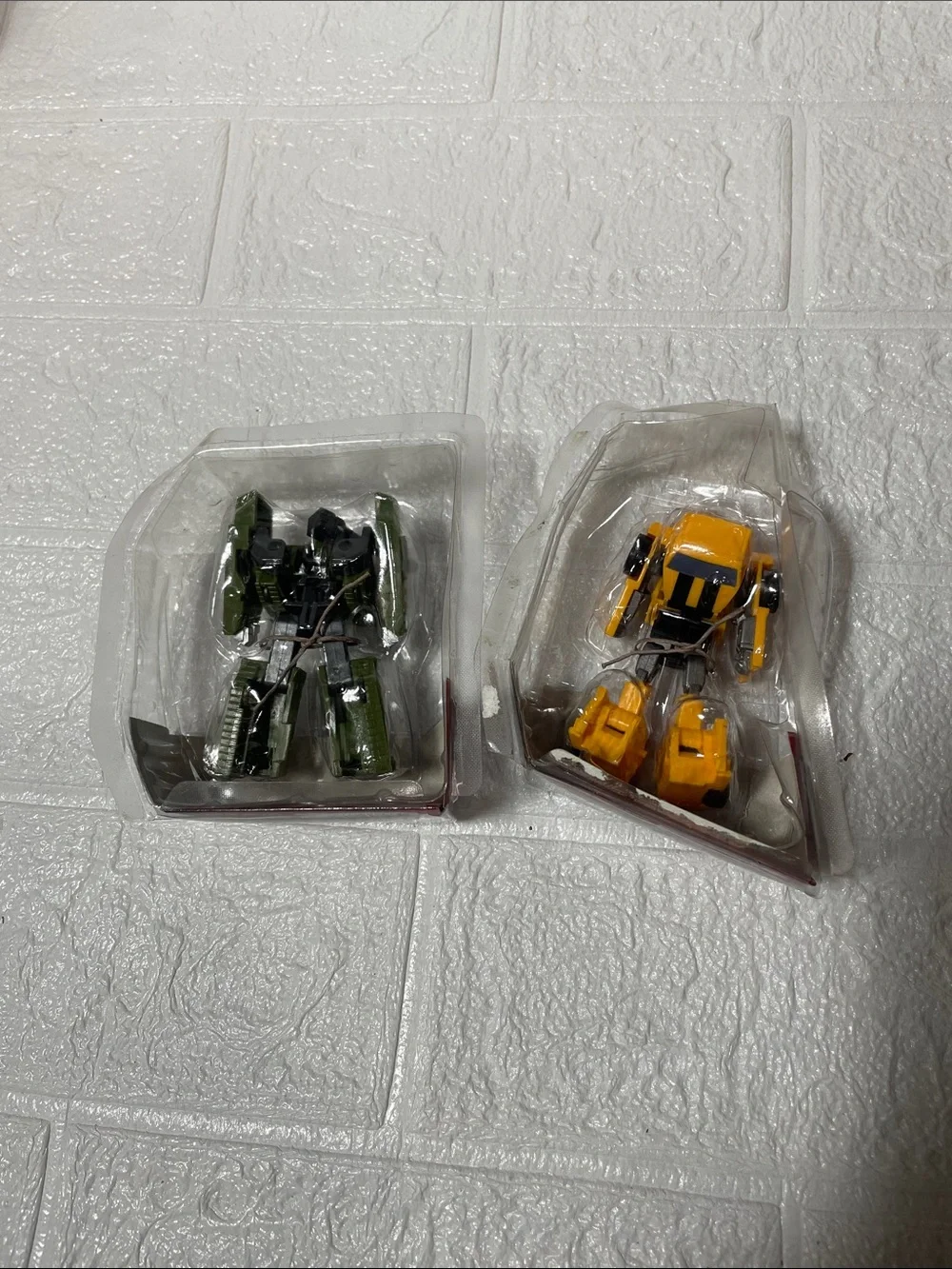 Bumblebee & Megatron Kids Action Figures - Yellow, Green